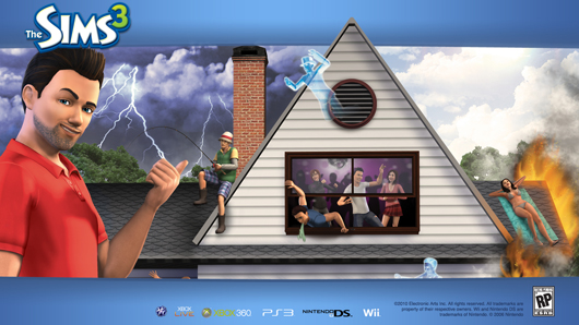 Novo wallpaper de The Sims 3 Consoles 1y000n10