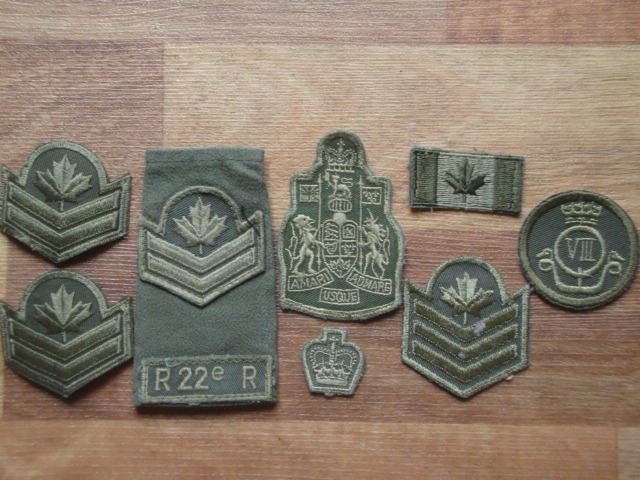 My Canadian Patches. Dsc03214