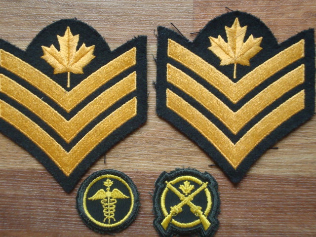 My Canadian Patches. Dsc03215