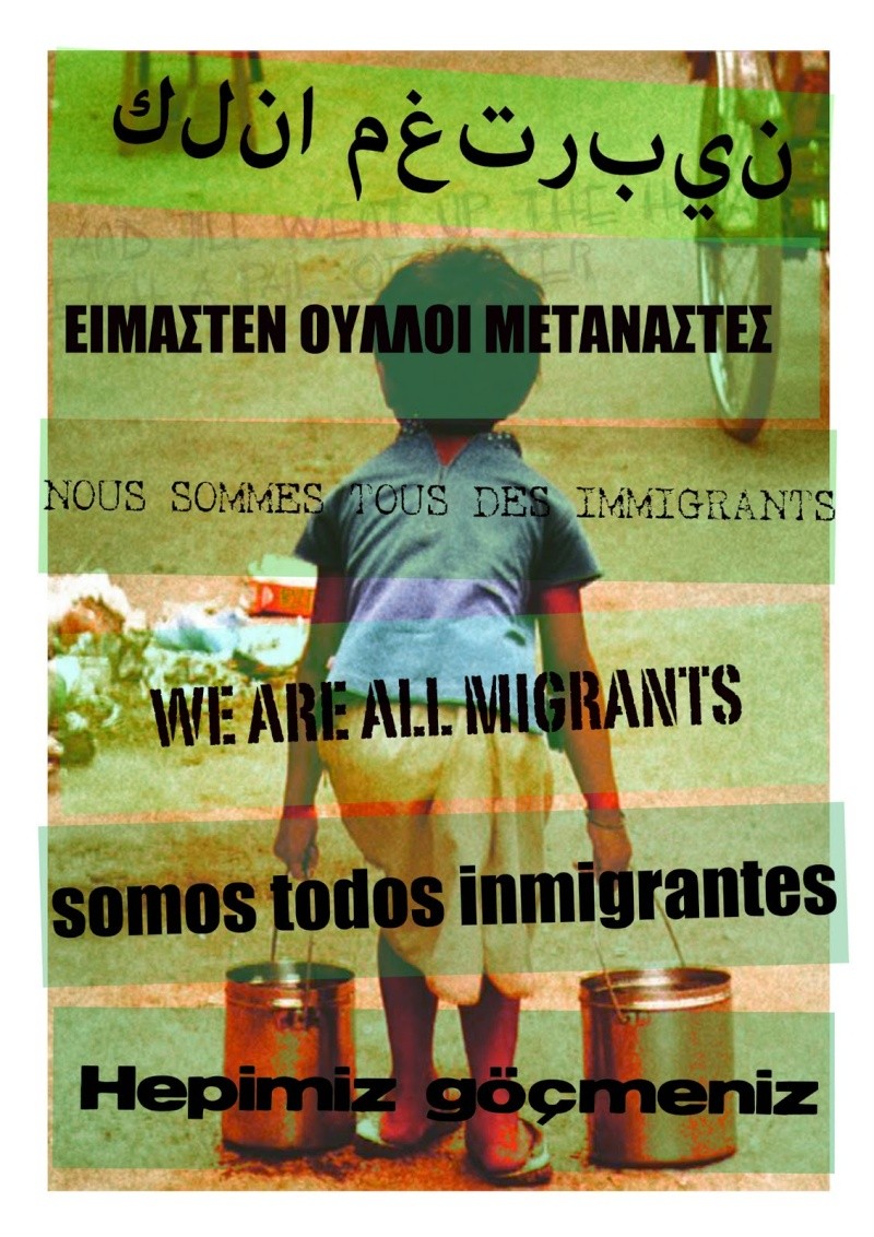 We are all migrants (poster) Oulloi10