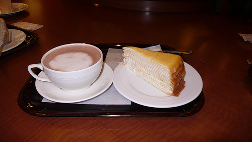 Mille-crêpes dessert Japonais 20661210