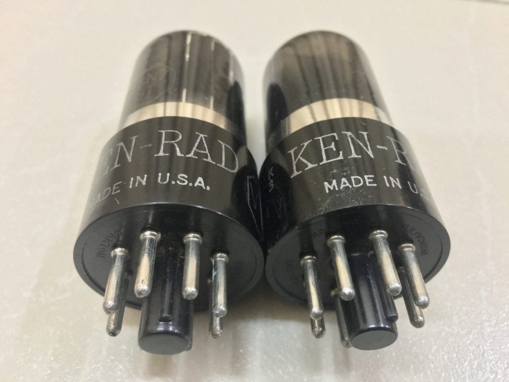 Ken-Rad 6SN7GT tubes match pair (used) 5b881310