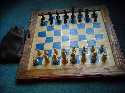 Table de jeux : echecs et dames B_500-10