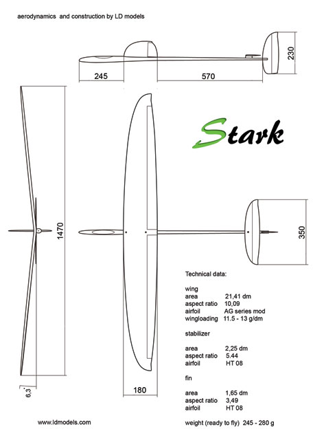 PLANEUR STARK  Akcent10