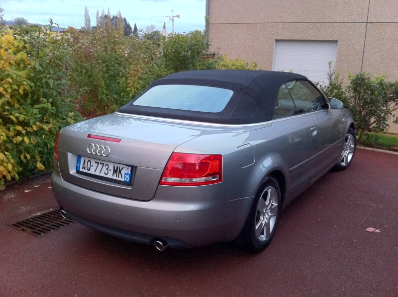 [Photo-Reportage] Audi A4 Cabriolet 1.8T Multitronic Ambition luxe - Page 7 Img_0427