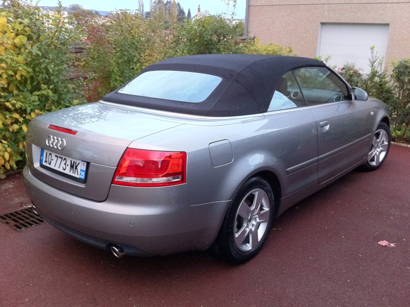 [Photo-Reportage] Audi A4 Cabriolet 1.8T Multitronic Ambition luxe - Page 7 Img_0428