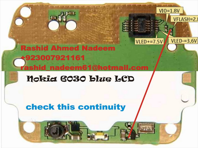 Nokia 6030 Blue Display M10