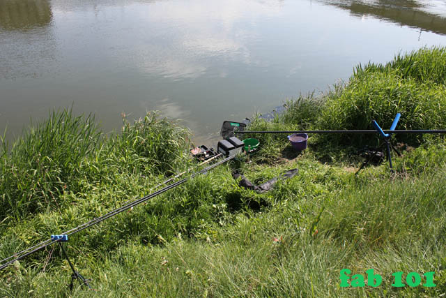 1ère pêche au coup de l'année dans la Loire :) 0411