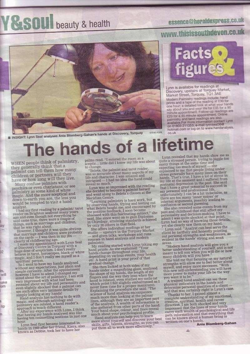 Lynn in the news! Herald10