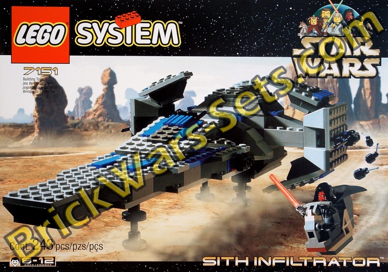 Lego Star Wars De L'episode I 7151_b10