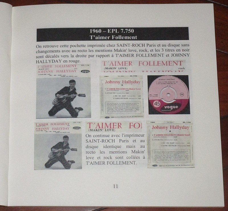 T’aimer follement ( EP 45 TOURS )( TOUTES LES EDITIONS )( 1960 - 2019 ) - Page 3 010-vo10