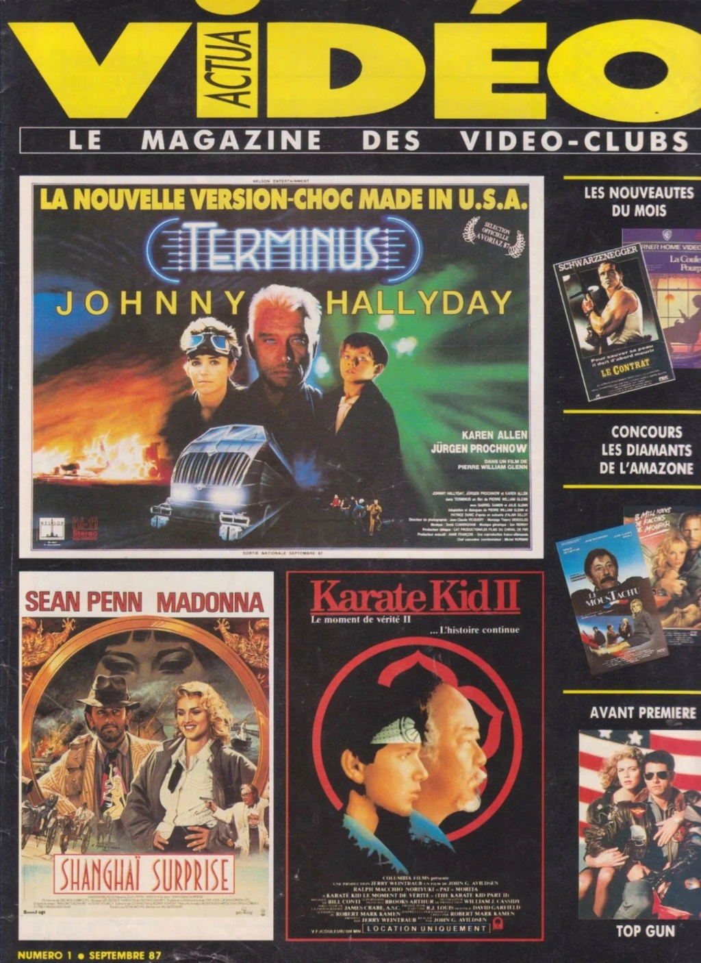 LES FILMS DE JOHNNY ' TERMINUS' 1986 Actua_11