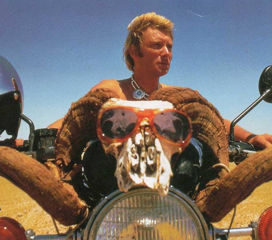 LES PLUS GRANDS EVENEMENTS DE JOHNNY 'ROAD TRIP ''LA VALLEE DE LA MORT' ( 1974 ) F_210