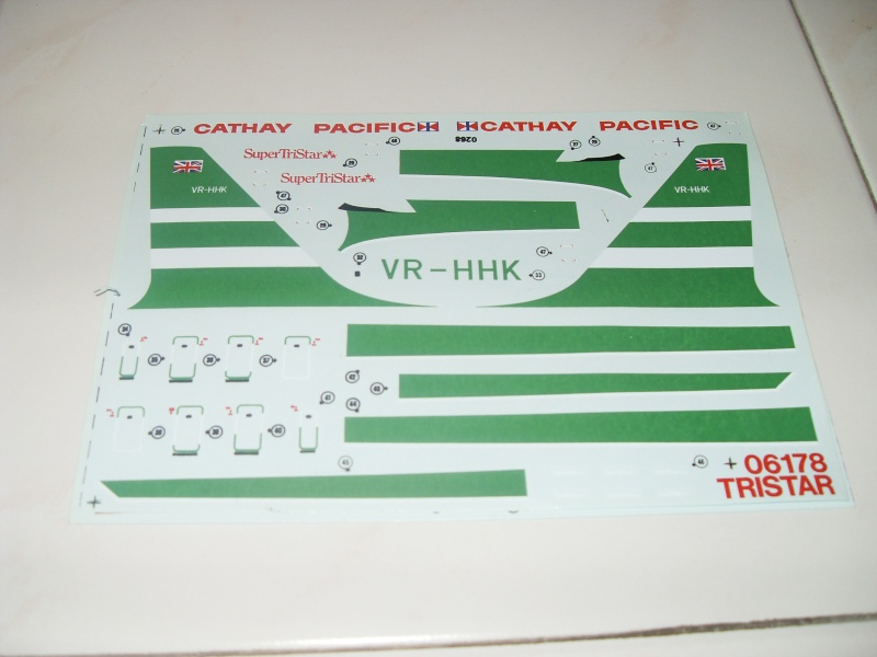 LOCKHEED TRISTARD "CATHAY PACIFIC"  Airfix 1/144 Sdc13314