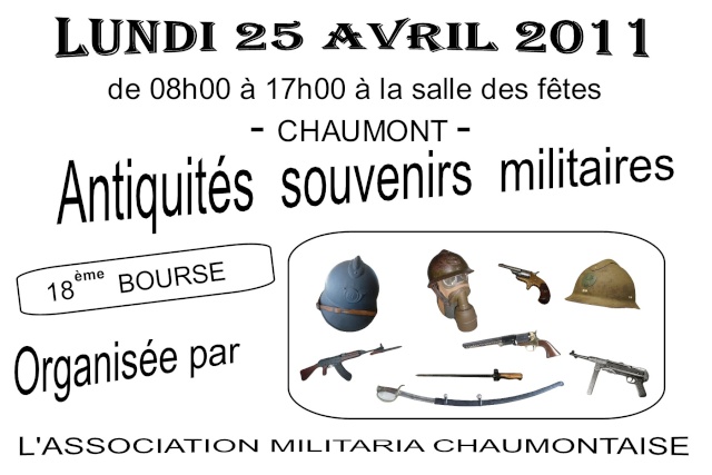 BOURSE AUX ARMES ANTIQUITES ET SOUVENIRS MILITAIRES Projet10