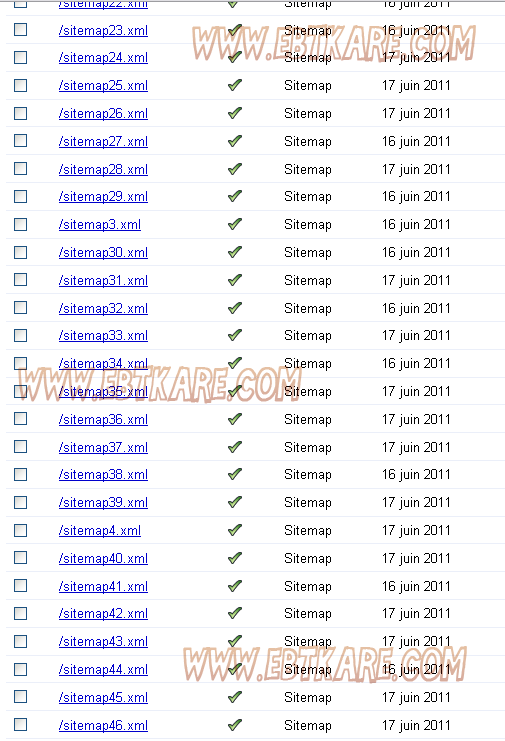 من هنا تعلم كيفيت وضع سايت ماب منتداك بقوقل وتكسب زوار 1110