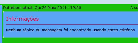 A busca do fórum está com problemas 218