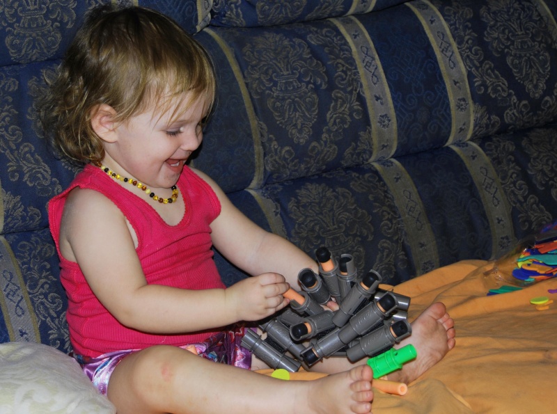 Parents and their Nerf Kids Alexya10