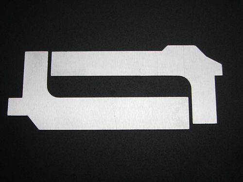 OzNerfNerd laser-cut LongShot boltsled reinforcement brackets Longsh10