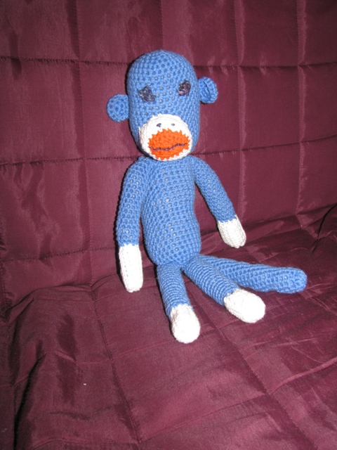 Crocheted Amigurumi Monkey... I LOVE Monkeys! Img_1712