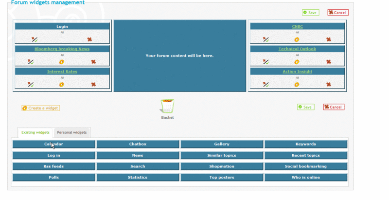 Portal to be stand alone Widget10