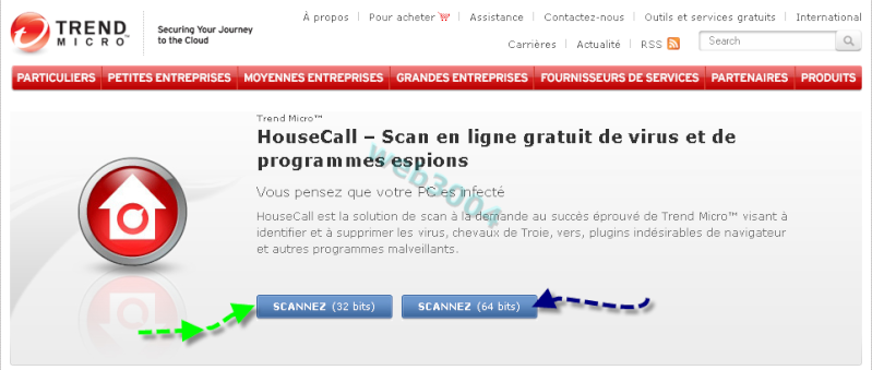HouseCall – Scan en ligne gratuit de virus et de programmes espions 09-05-10