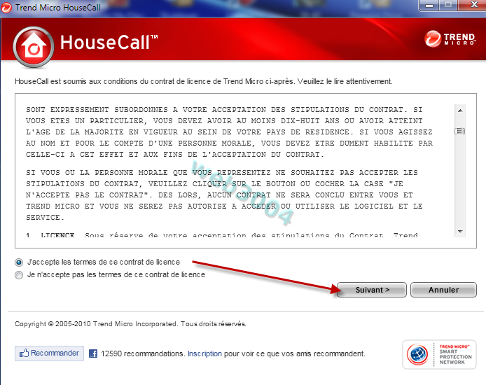 HouseCall – Scan en ligne gratuit de virus et de programmes espions 09-05-14
