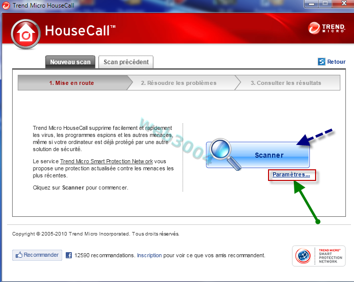 HouseCall – Scan en ligne gratuit de virus et de programmes espions 09-05-15