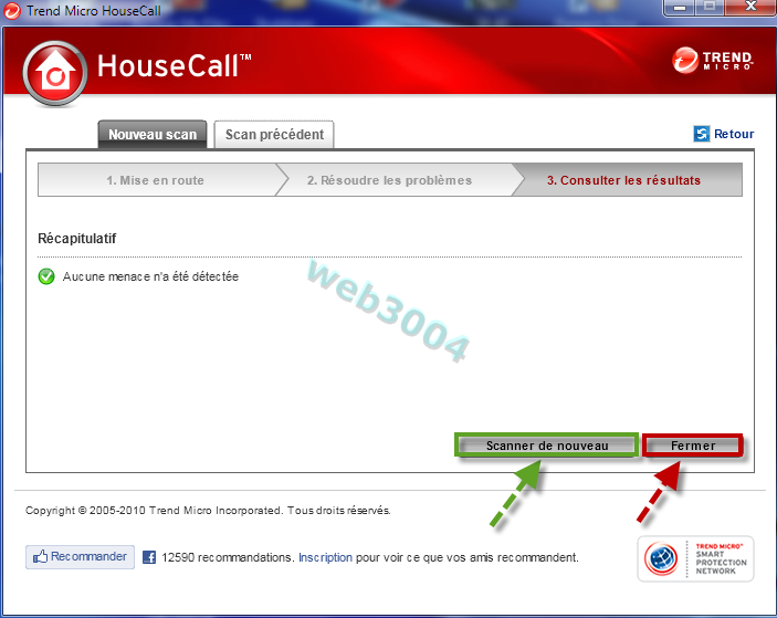 HouseCall – Scan en ligne gratuit de virus et de programmes espions 09-05-18