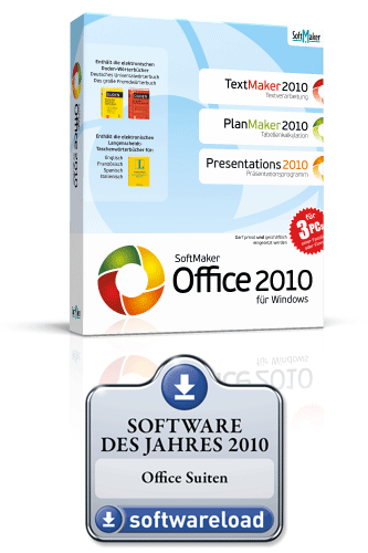 SoftMaker Office 2008 : Suite office gratuite avec clef d'enregistrement à vie ! Ofw20110