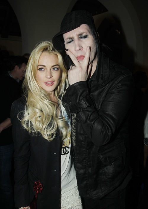 Marilyn Manson & Lindsay Lohan? Lindsa10