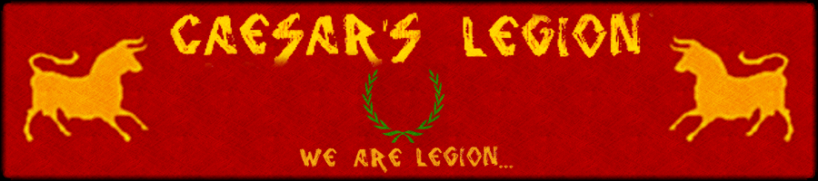 Ceasar's Legion Relations with other groups Ceaser10