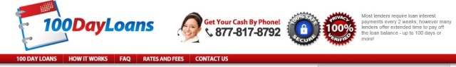 At 100DayLoans.com we make getting a payday advance easy, safe and fast. - http://j.mp/j8U6wg Pad10