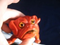 Can anyone help ID this Red Glaze Porcelain Dog with glass eyes? Img_9111