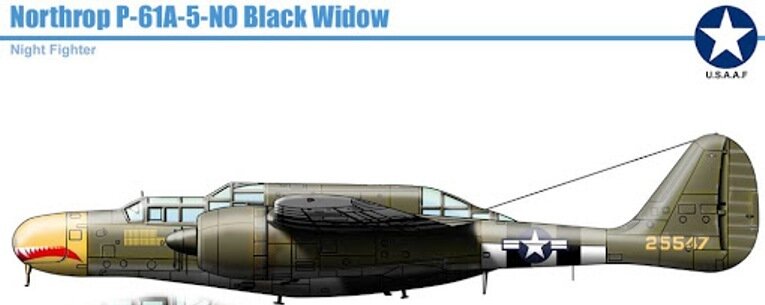 [DRAGON] NORTHROP P-61 BLACK WIDOW 1/72ème Réf 5016 02dbe310