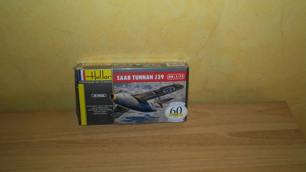 SAAB J-29 TUNNAN 1/72ème Réf 80260 20180310