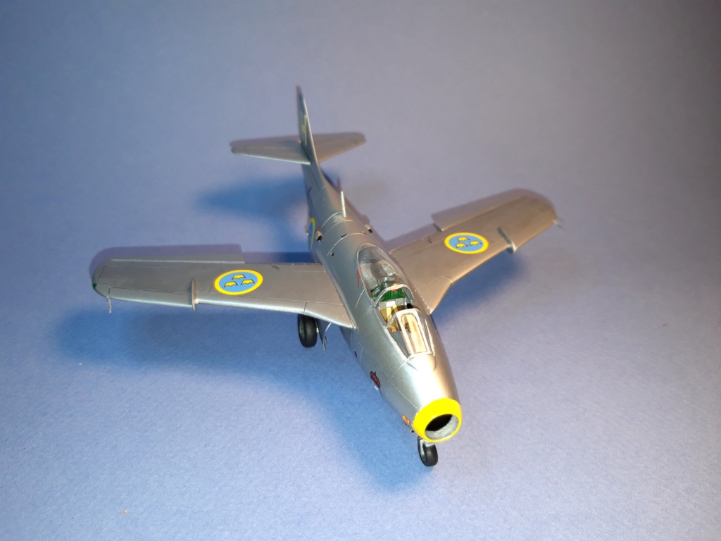 Saab Tunnan J-29 Heller 1/72 (VINTAGE) 20190130