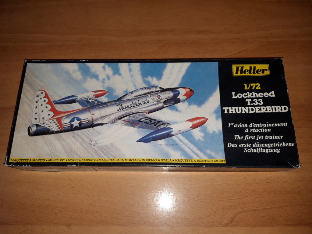 [Heller] Lockheed T33 Thunderbird 20191050