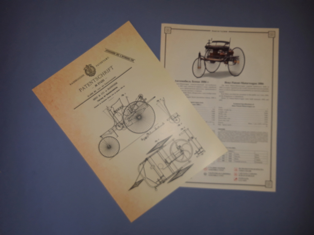 [ICM] BENZ Patent-motorwagen 1886 1/24ème Réf 24040 20200521