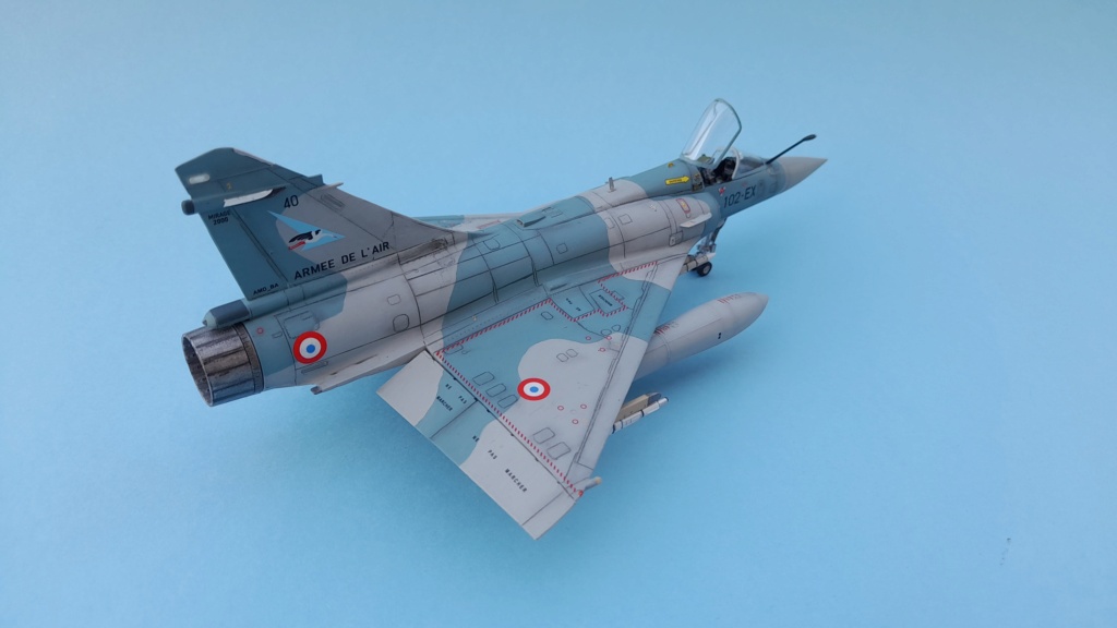 Mirage 2000-5F Modelsvit 1/72 20230526