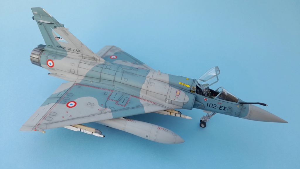 Mirage 2000-5F Modelsvit 1/72 20230530