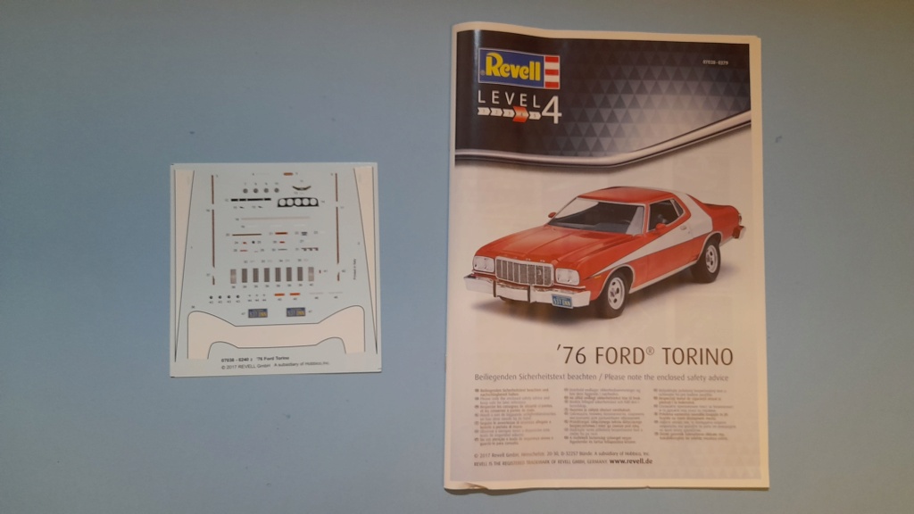 [REVELL] FORD GRAN TORINO Zébra 3 1/25ème Réf 07038 20240140