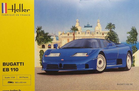 Bugatti EB110 Heller au 1/24 Heller16