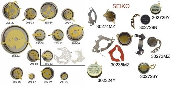 Remplacement batterie sur une SEIKO 9T82 69510