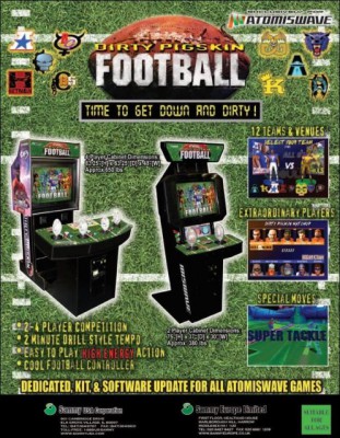 Dirty Pigskin Football Atomiswave porté sur Dreamcast 20803-10