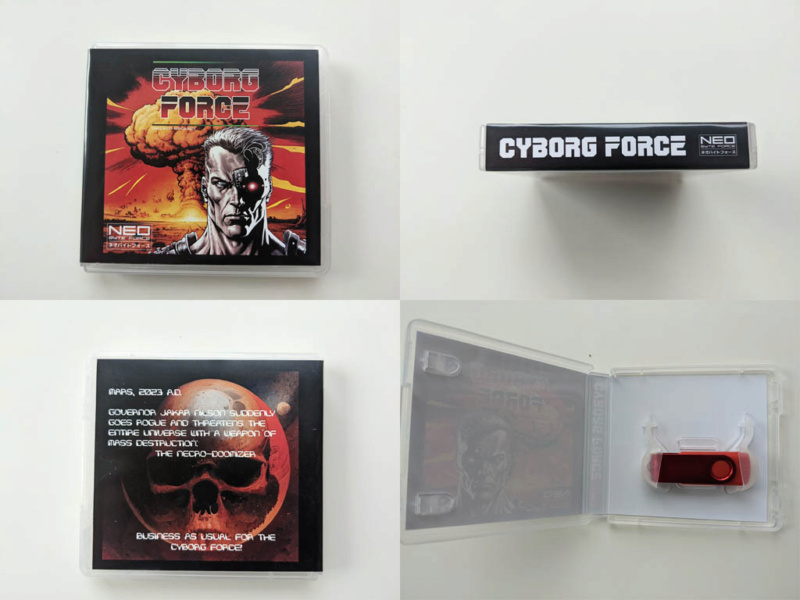Cyborg Force, nouveau jeu Neo Geo Minimv13