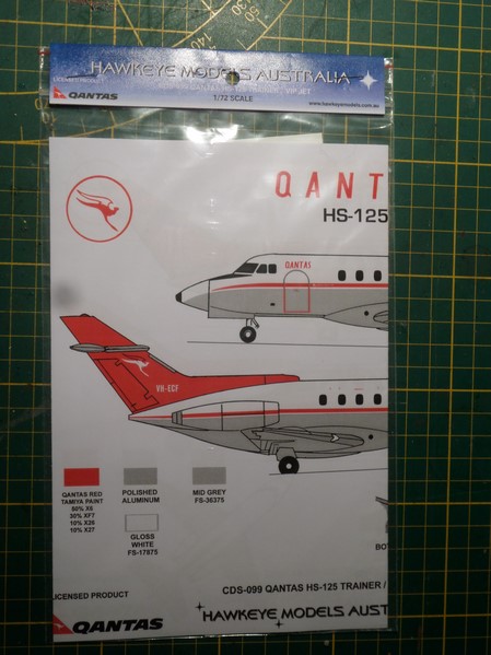 [Hawkeye models australia] HS 125 Qantas Sam_9214