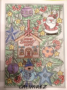 The Night Before Christmas Coloring Book - Clément MOORE Calvar23