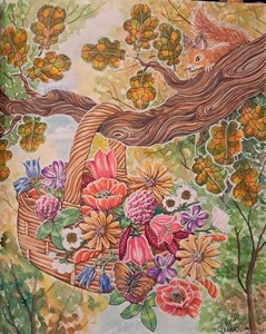 Fantasy Art Coloring Book - Molly Harrison Didin120