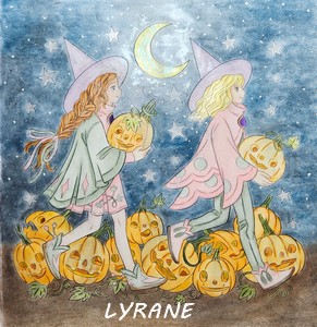  Défi d'octobre 2022 : Un colo sur le thème d'Halloween mais en version pastel - Page 4 Lyrane24